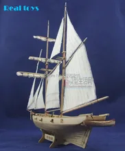 Free shipping Assembly Model kits Classical wooden sailing boat model Halcon1840 scale wooden model