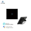 1 2 3 Gang smart home wifi switch UK EU standard network app remote control automatic touch light switch
