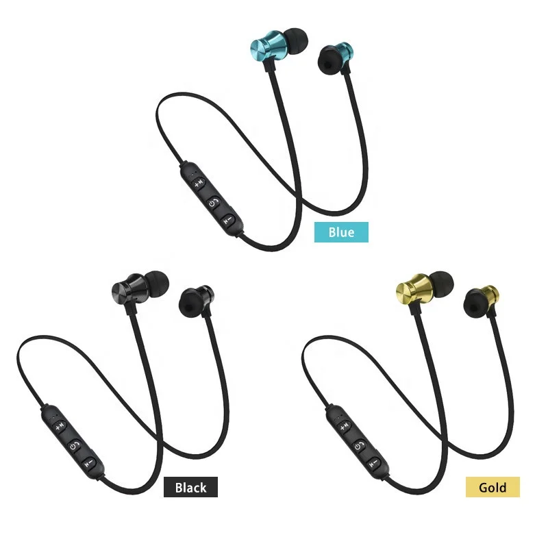 2019 Amazon XT-11 Blue tooth V4.2 tws Wireless Earbuds Earphone Neck Brand Wireless Cheap In Ear Headphones Ready To Ship