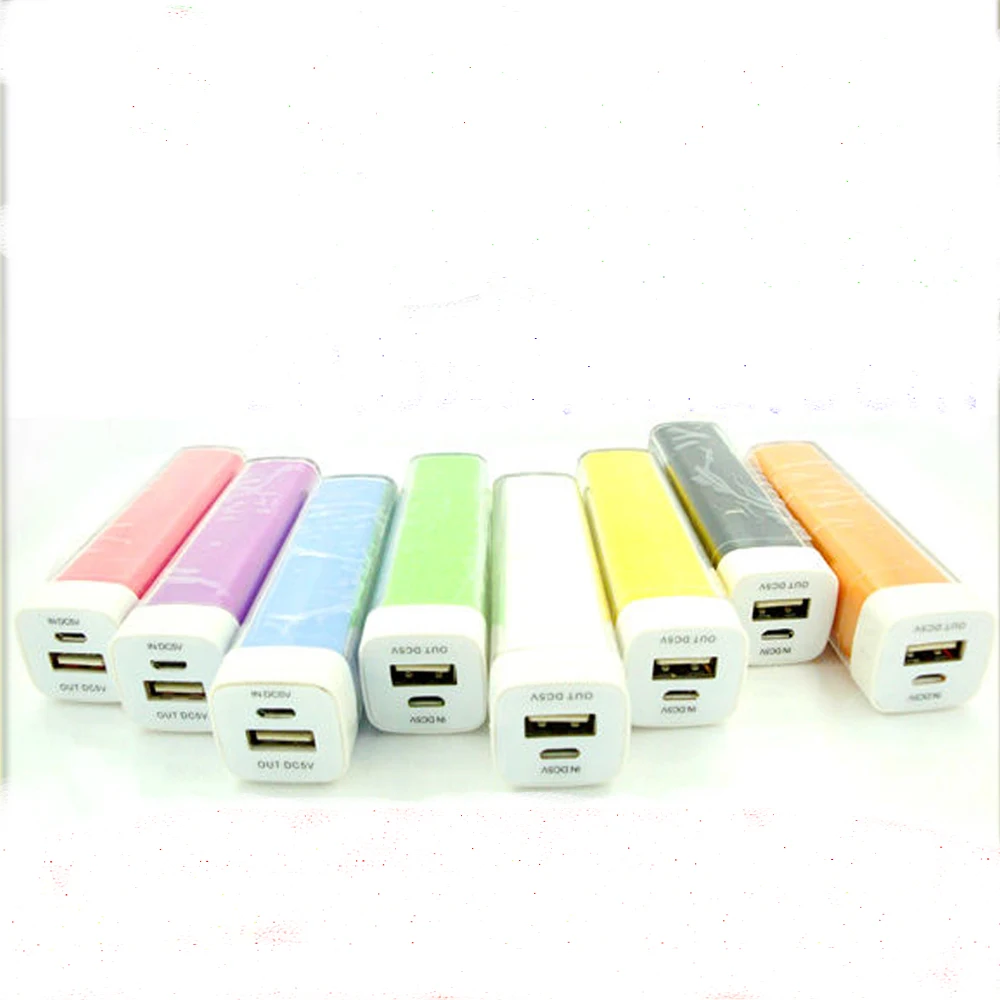 

2600mah usb portable power bank external battery