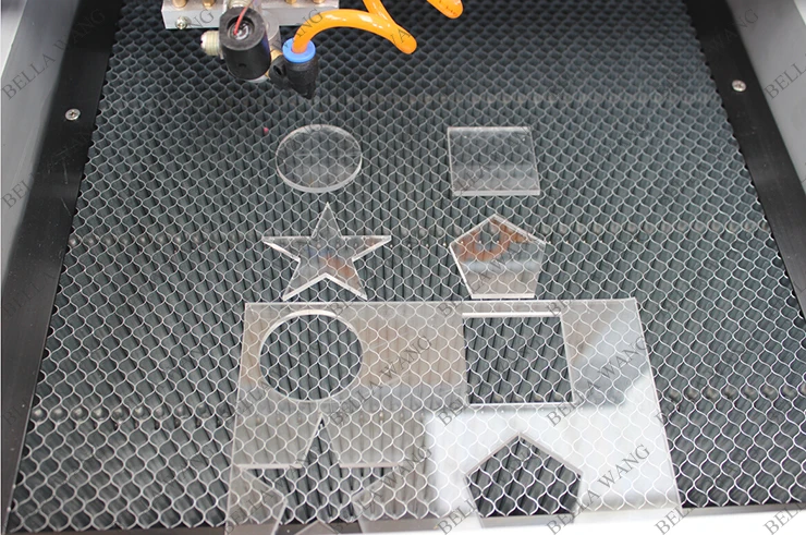 Mini Rubber Stamp Making Machine Laser Cutting Engraving Machine 250*250mm