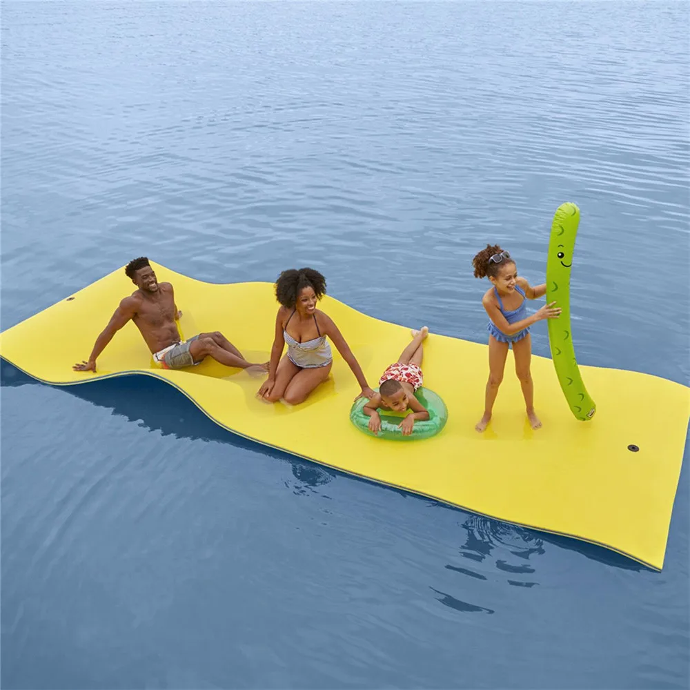 

Vanace Cheap price inflatable foam floating mat for water sports, Customized color