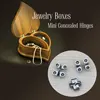 small invisible Soss hinge mortise refined look jewelry boxes mini concealed Soss hinges