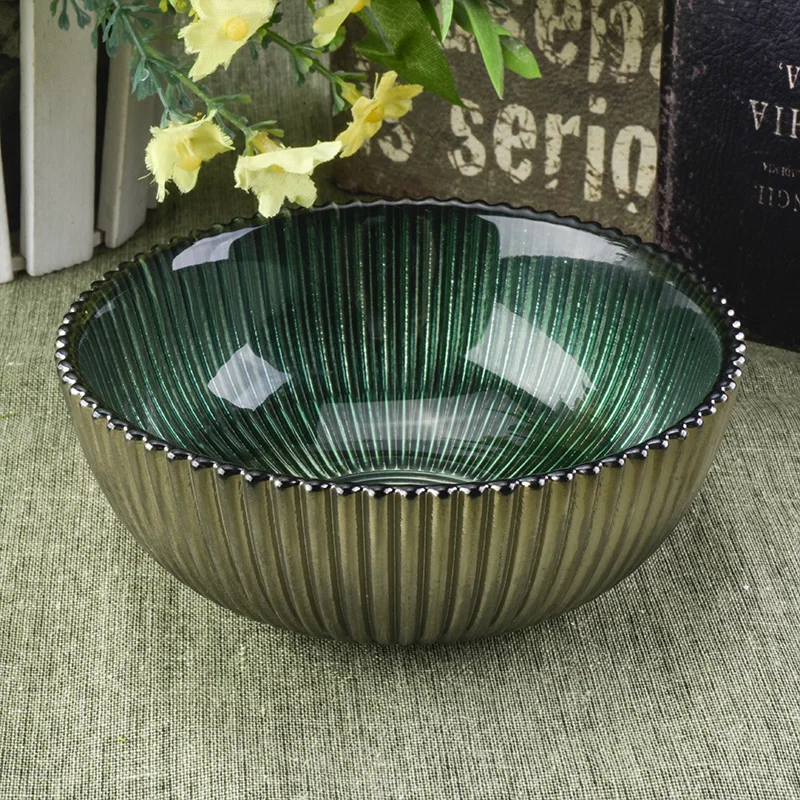 Glass candle holders bars and circles wholesales home decoration