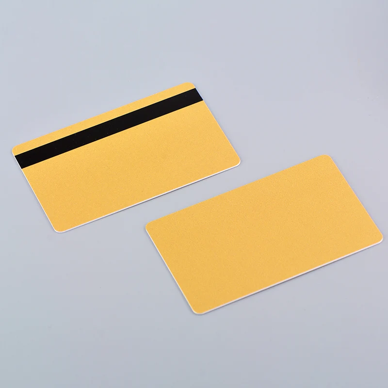 空白磁条卡金/银/白卡