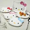 cute hello kitty 7'' 8'' ceramic fruit plate,wholesale ceramic dishes/plates.