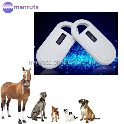 

Free shipping FDX-B PT160 portable animal hand reader for dog and cat microchip