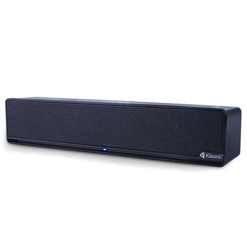 

Sound Bar TV Soundbar Wired Home Theater TV Speaker, Surround Sound Bar for TV, PC, Cellphone, Black, white