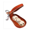 crocodile pattern metal fidget spinner toy case zipper pocket for fidget spinner
