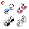 steel diamond Ring fake Nath magnetic nose ring lip piercing stud