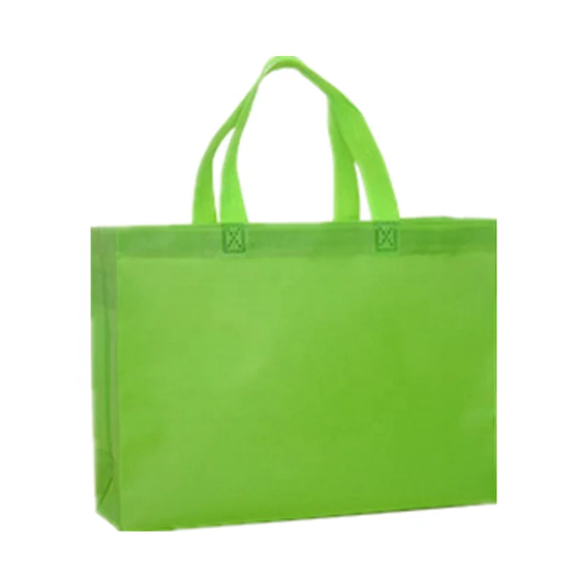 

Manufacturer Cheap Reusable Logo Tote Custom Nonwoven Shopping Bag, Black, green, blue, orange, red