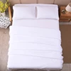 China wholesale 100% cotton hospital hotel bedsheet fitted bed sheet