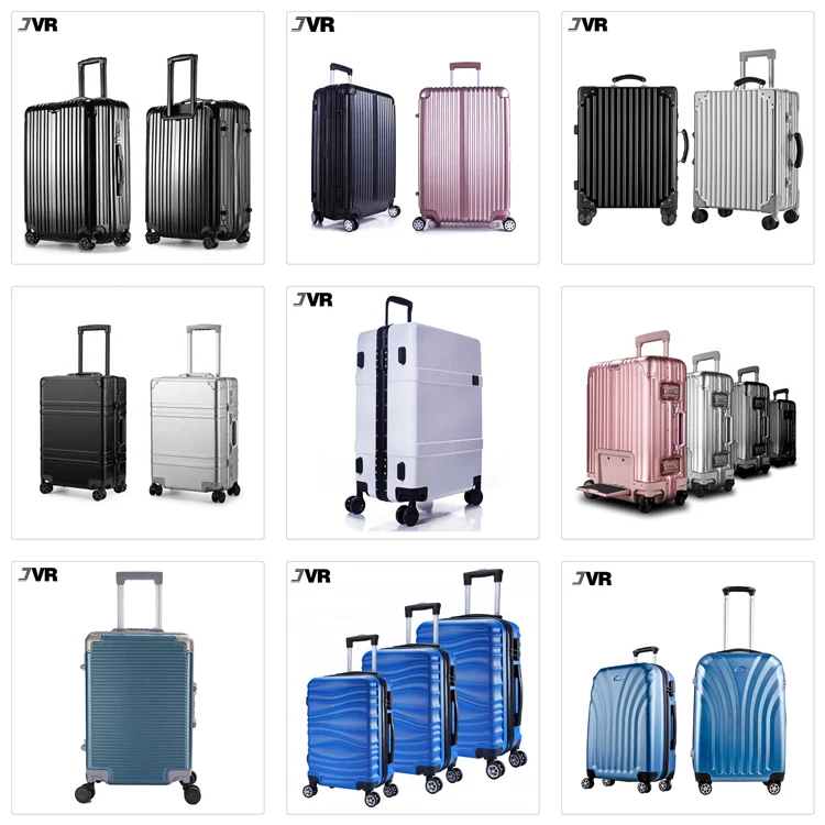Full Aluminium Cabin Hare Suit Case Carry On Trolley Luggage Travel ...