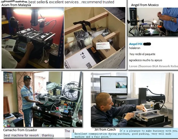 Global sourcing automatic bga rework station zm-r6000 and manual bga reballing machine zhuomao zm r5830