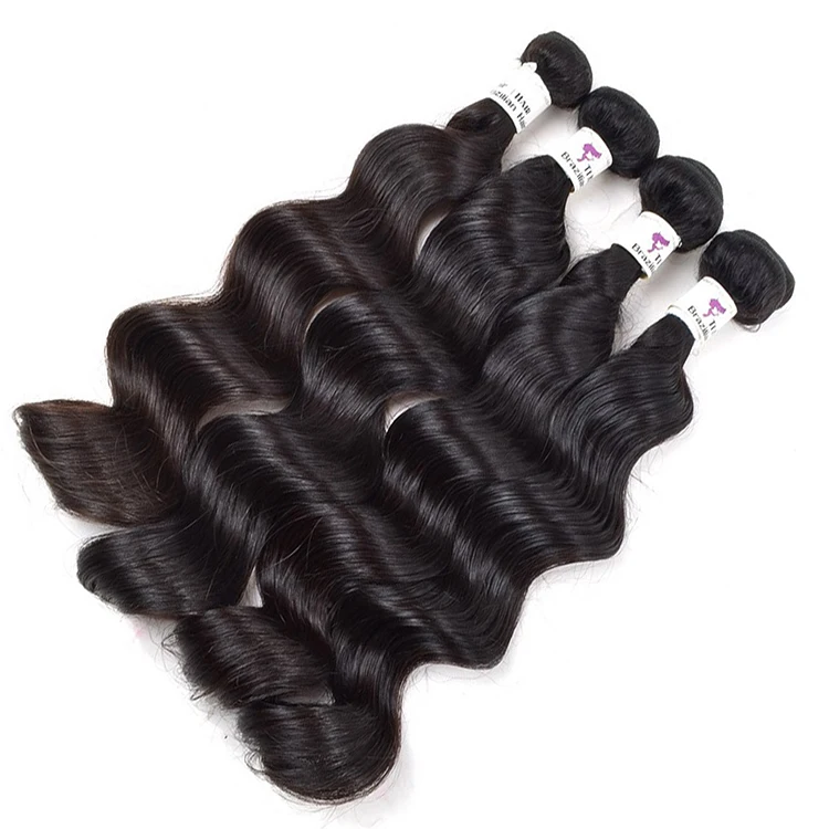 Hot Sale Semi Human Hair Permanent Hair Color African Human Hair