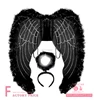 wholesale chicken t shirt frozen turkey wings party supplier feather Angel Wing with Halo