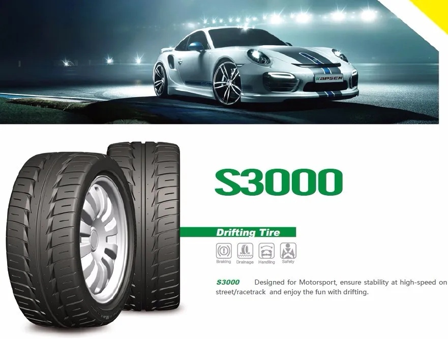 Wholesale High Performance Sport Car Drifting Tire,Pneus Buy Kapsen