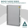 Insulation 600*400*220mm ABS/PC Outdoor Electrical Junction Box