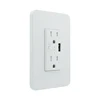 China shenzhen wifi smart 3 pin socket US style remote wall socket with switch
