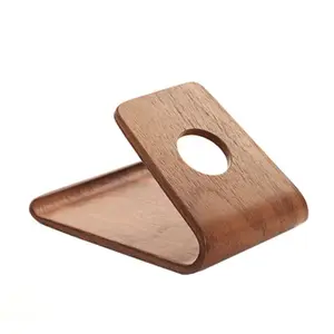 Portable Wooden Desktop Stand Tablets Phones