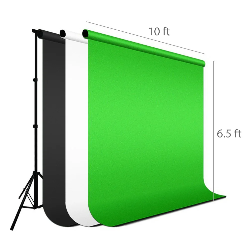 

Full Studio Background Lighting Kit Backdrop Stand Photo Studio