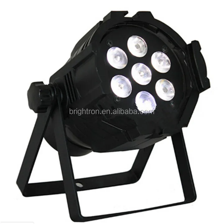 Hot Led Disco Light Dmx Mini Waterproof 7*18w 6 In 1 Led Par Light Led