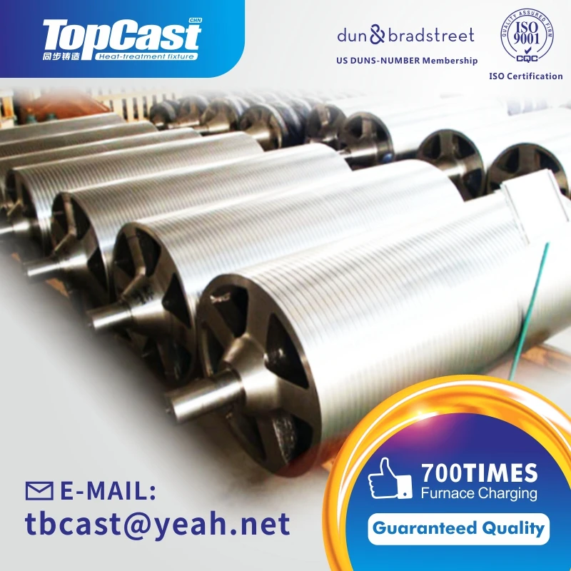 
stainless steel hearth roller 