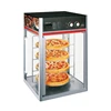 pizza heating warming rotating showcase