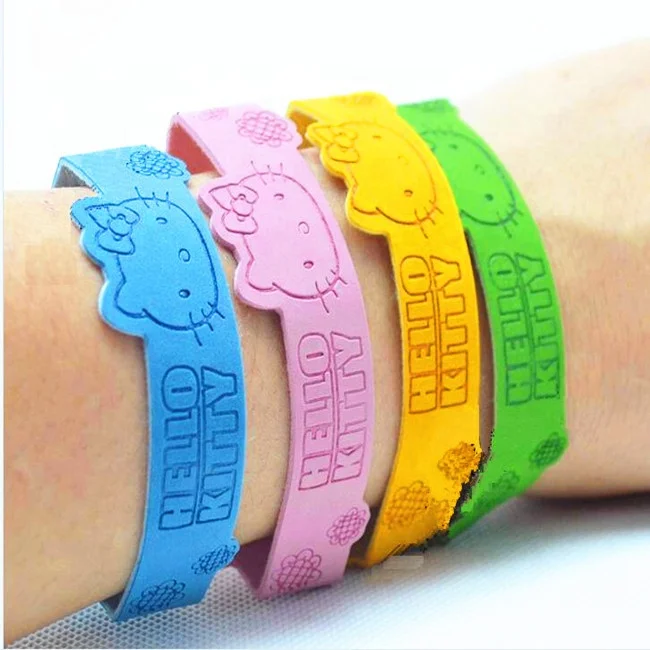 Cute leather anti-mosquito bracelet & wristband for children