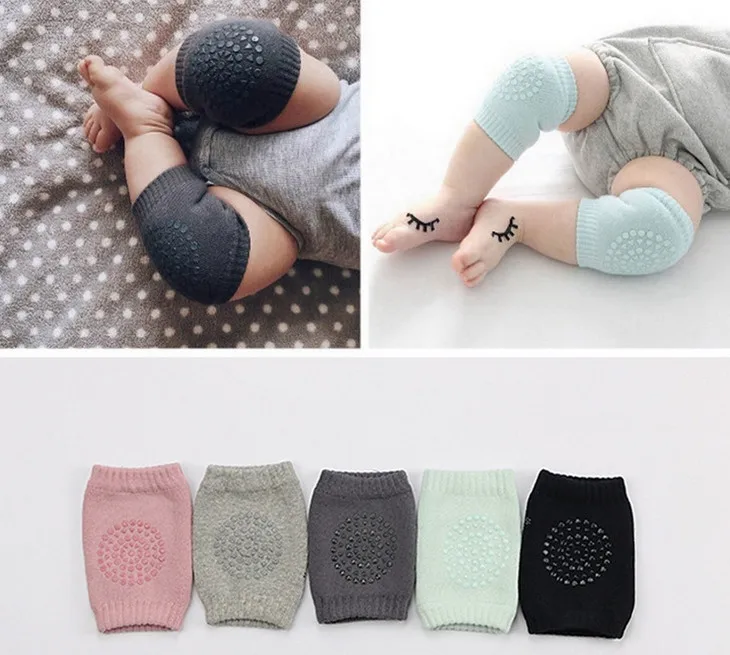 

Hot Items 2017 Wholesale Babi Leg Warmers Kids Cotton Baby Anti Slip Crawling Knee Pads