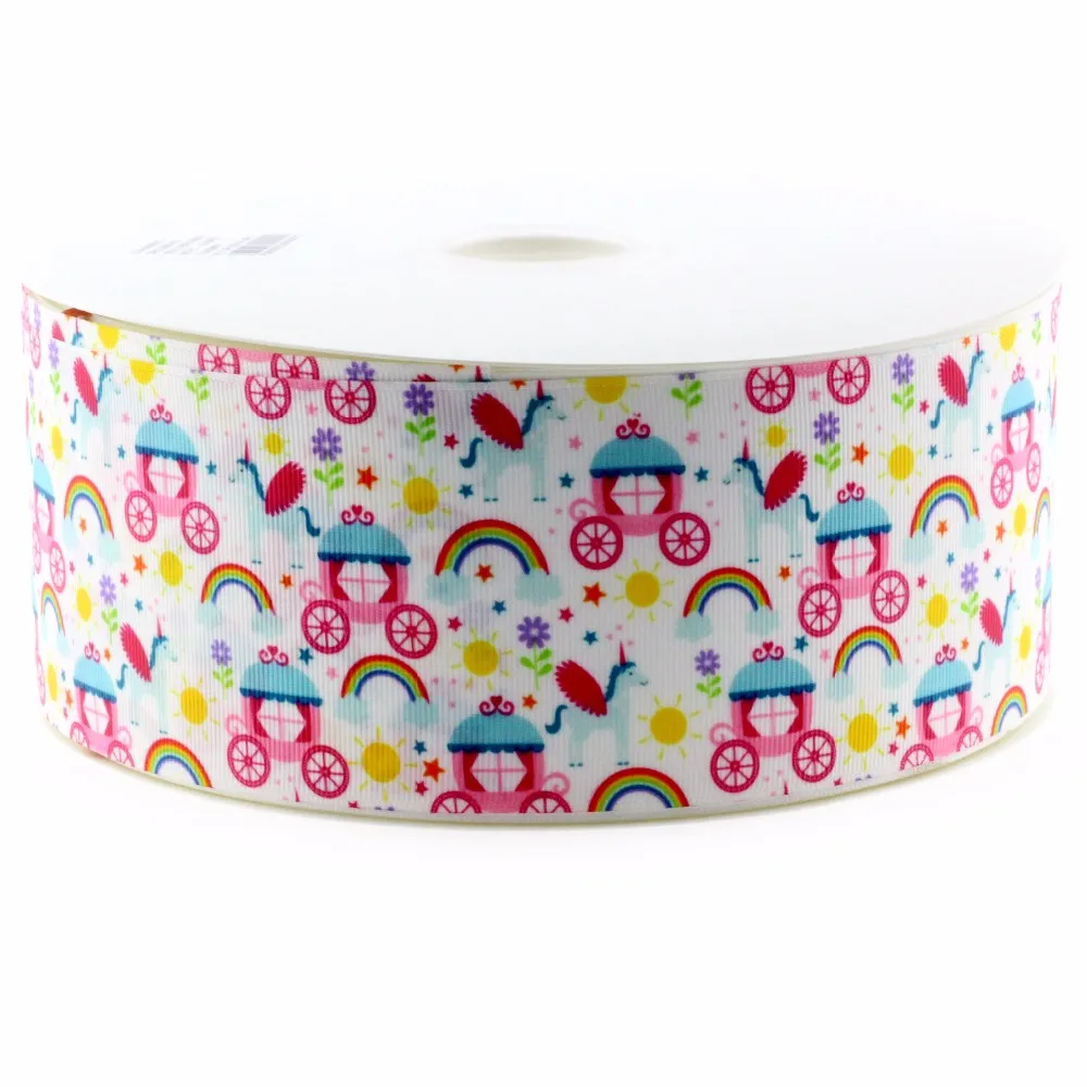 
9 mmHeat transfer printing single side Satin belt polyester ribbon gross grain ribbon 