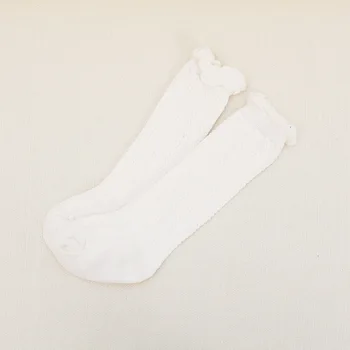 knee high white tube socks