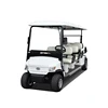 open body type 8 seats curtis controller golf cart with radio for course