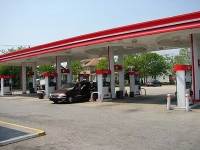 Economic Cost Gas Station Space Frame Roof Structure