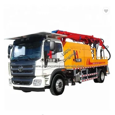 
Real Factory supply 30m3/h wet shotcrete machine concrete spraying truck for constructions  (62195818029)