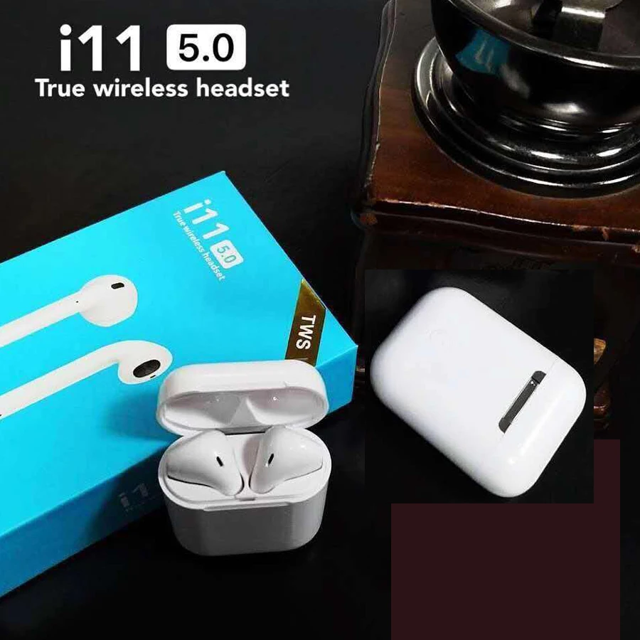 

2019 i11 TWS Wireless Headphone 5.0 Earphone Touch control With Charging Box Mic for IPhone Xiaomi