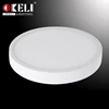 Pure aluminum material flush mount ceiling led panel light Indoor Circle Shell Ceiling Mounted Matt White Led Light Lamp
