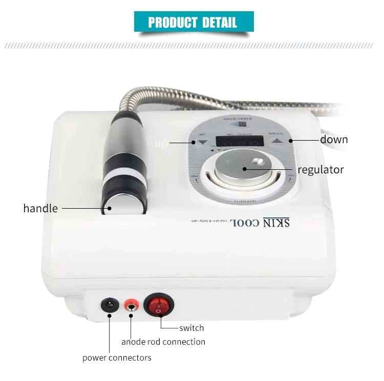 skin cool cryo-electroporation Hot and Cool skin treatment home use machine