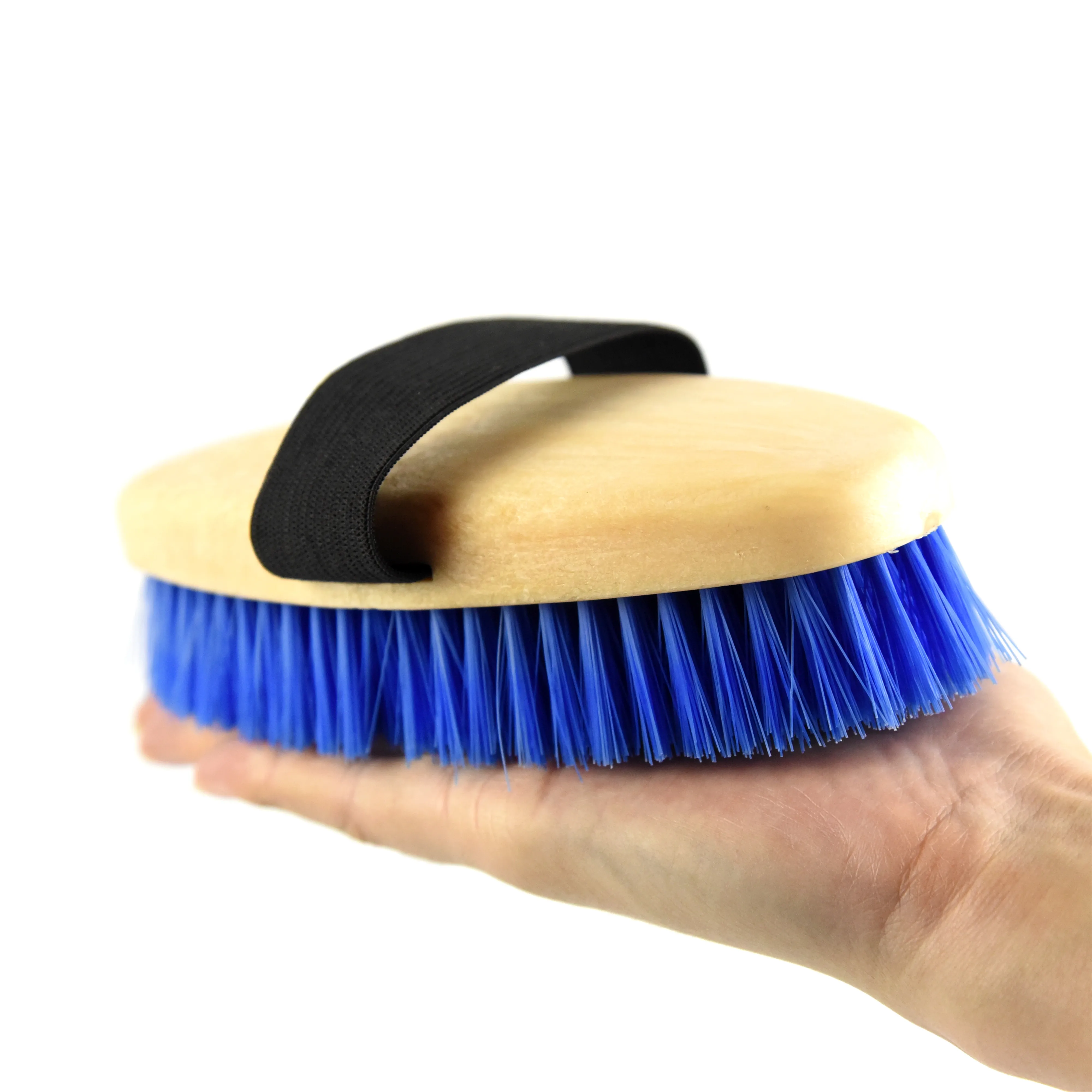 7 Inch Horse Body Brush With Plastic Bristle For Grooming/flat Surface