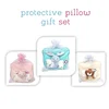 Ins hot sales cartoon baby memory foam sleeping pillow gift set