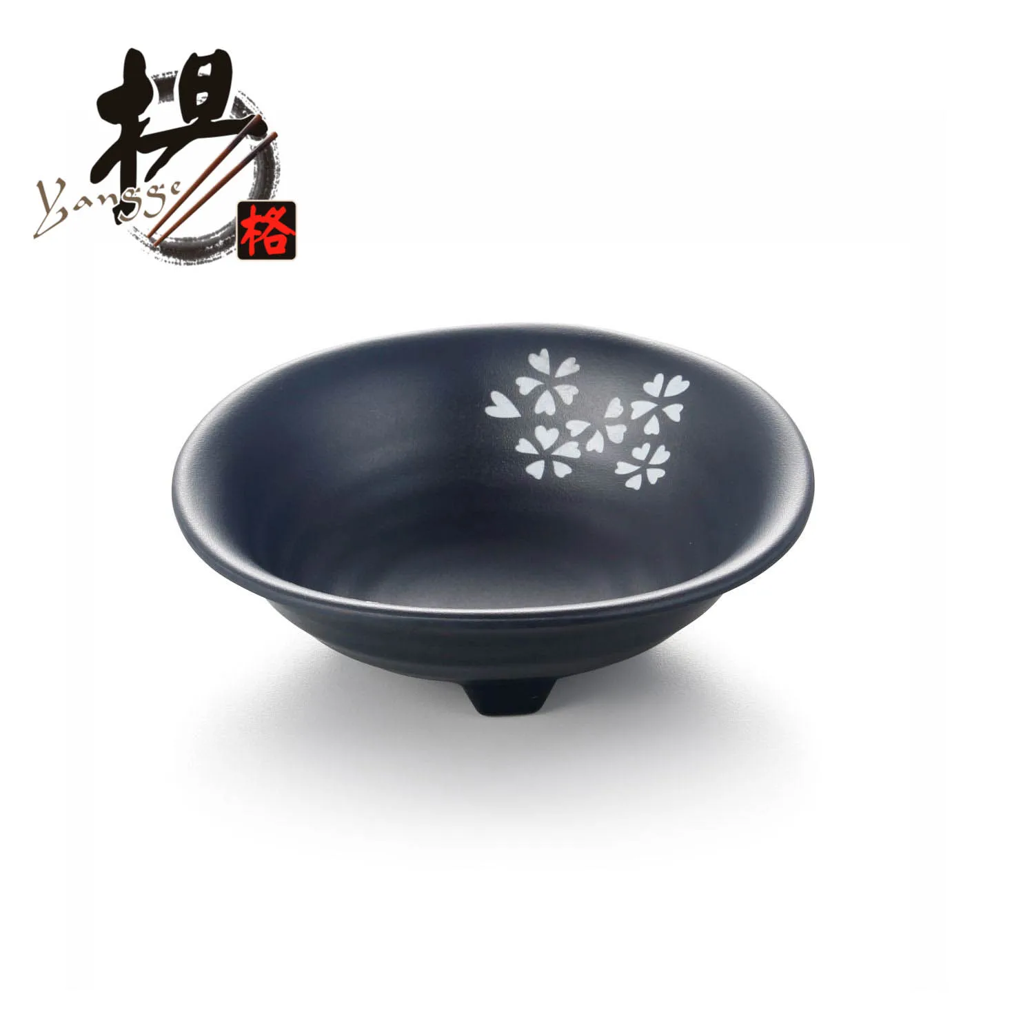 melamine rounded non spill food bowl