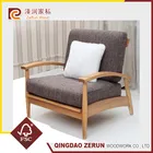 oak wood sofa sets furniture natural color for living room