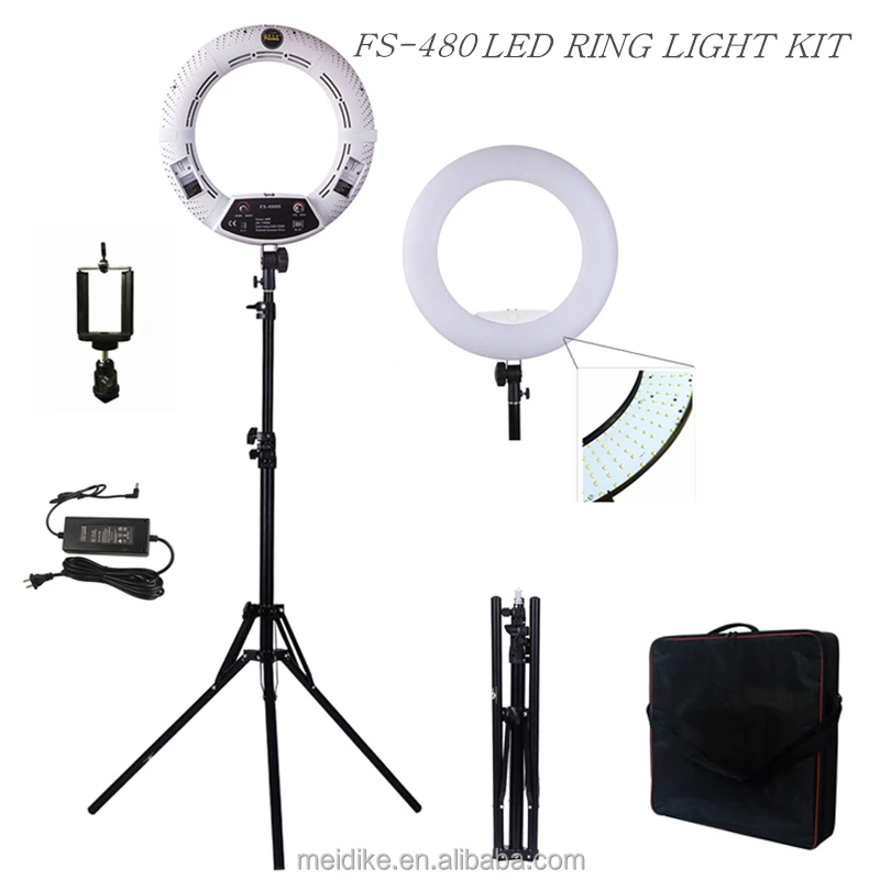 18 LED Dimmable Photo Video Ring Light Kit