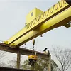 double beam lifting hanger electromagnetic bridge crane