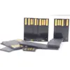 Semi-Finished USB Flash Drive 1GB 4GB 8GB Black Colloidal Chip Long Board UDP Chip 16GB 32GB 64GB Universal Chip