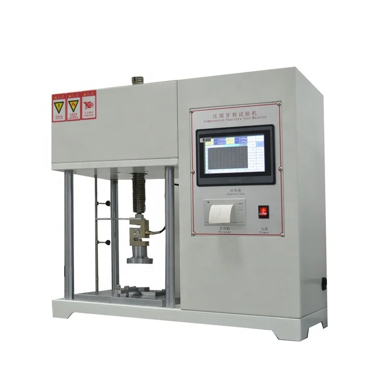 Safety shoe compression puncture testing machine,Compression puncture testing machine