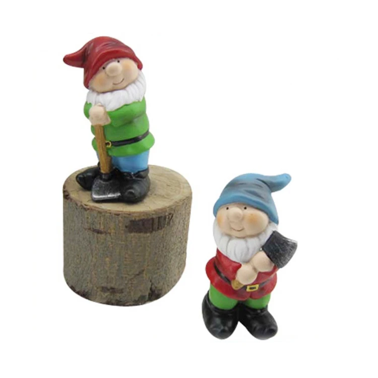 Grosshandel Weihnachten Harz Terrakotta Garten Gnome Mit Arbeit