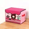 Collapsible Cardboard Drawer underwear folding Storage Box fabric clothes underbed fold able storage box set