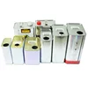 4L F-style Square Engine Motor Oil tin Cans with Metal Handle and Lids, Paint Solvent tinplate Bucket