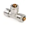 Best sell Brass Compression Tube Fitting, Adapter, Tube Fittings, Chrome plated Union